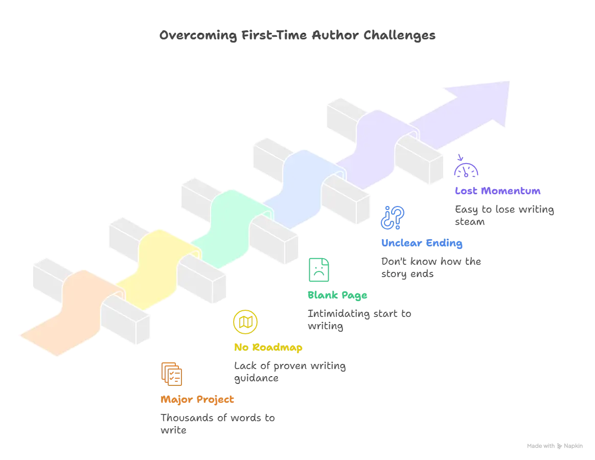 The Overwhelming Scope of a First Manuscript - visual selectionUSA